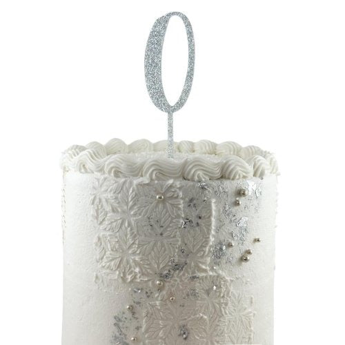 CAKE TOPPER GLITTER SILVER #0 image 0