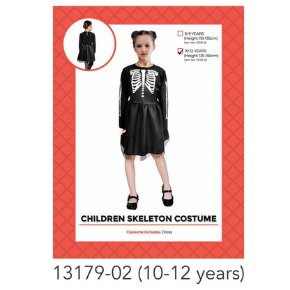 Children skeleton girl Costume (10-12 years) image 0