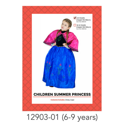 Children Summer Princess Costume 6-9 years image 0
