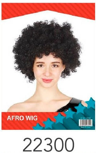 Afro Wig Black image 0