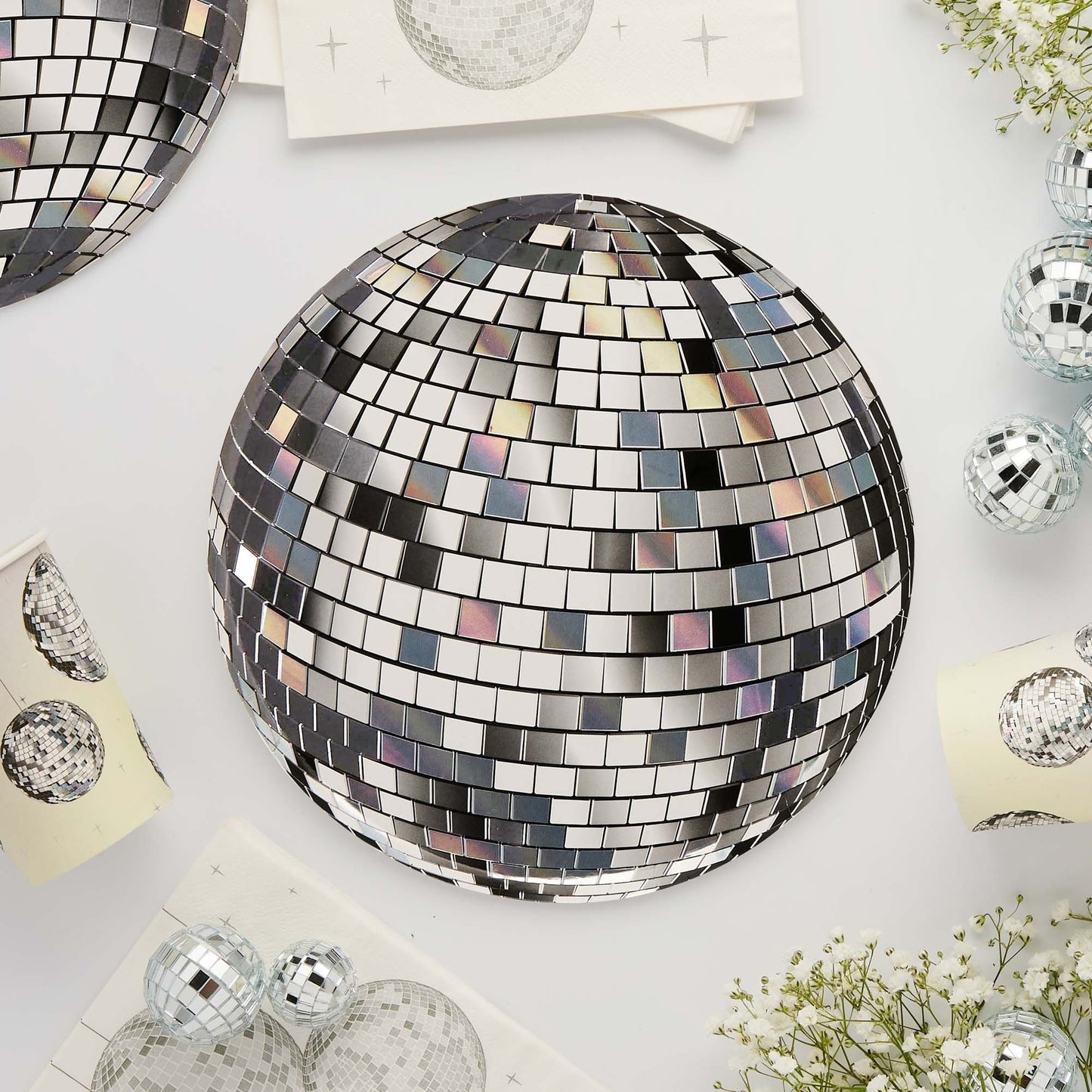 Disco 23cm 8pk Paper Plates