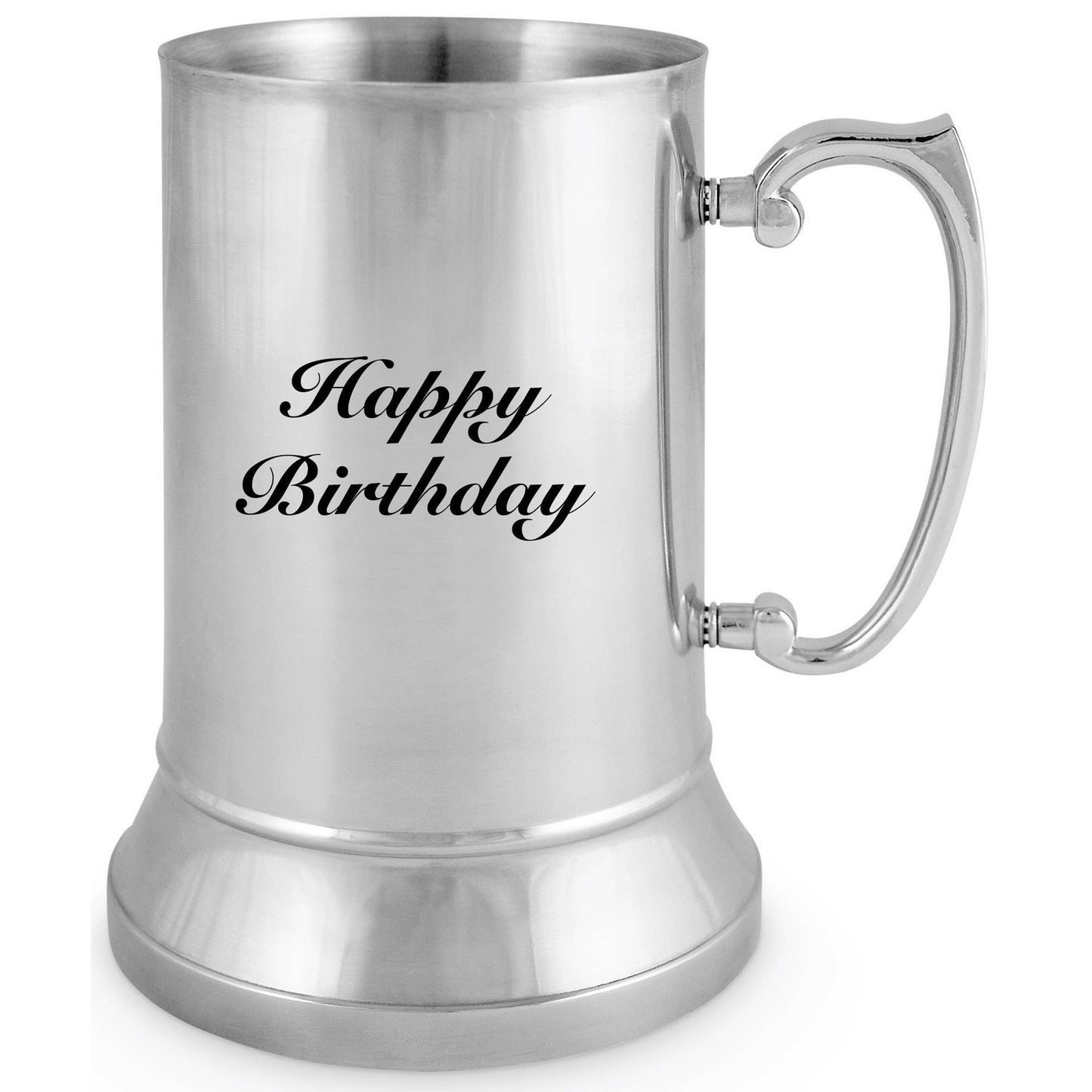 18oz BEER MUG HAPPY BIRTHDAY 530ml