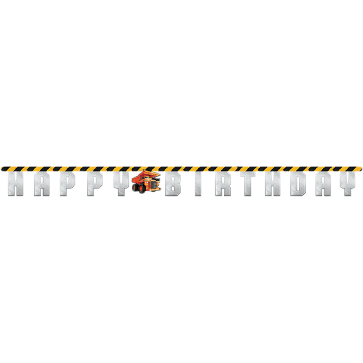 Big Dig Construction Jointed Banner