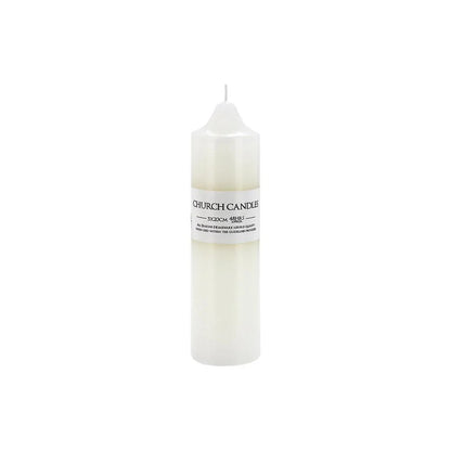 Pillar Candle 5x20cm - White