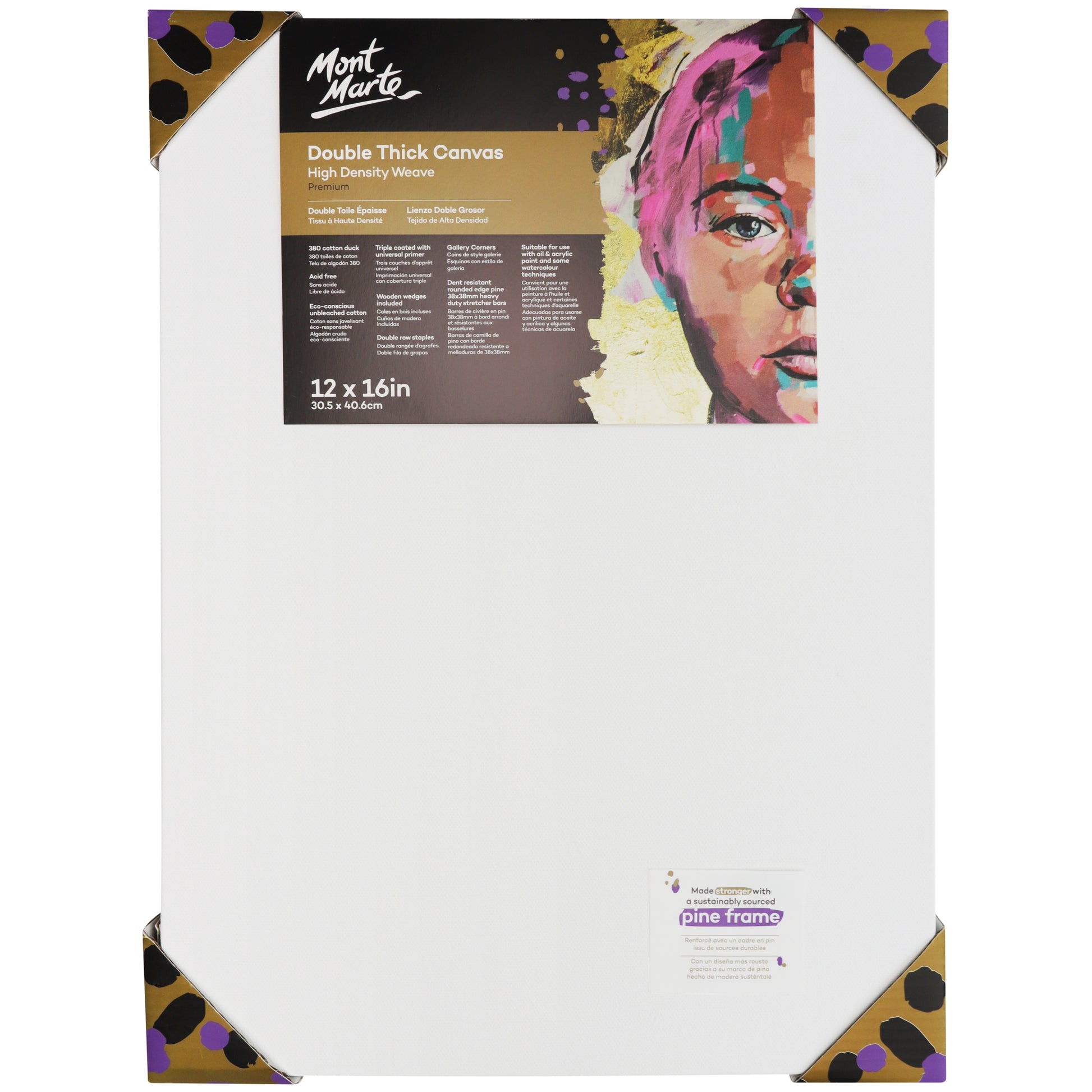 Premium Canvas Pine Frame DT 30.5x40.6cm