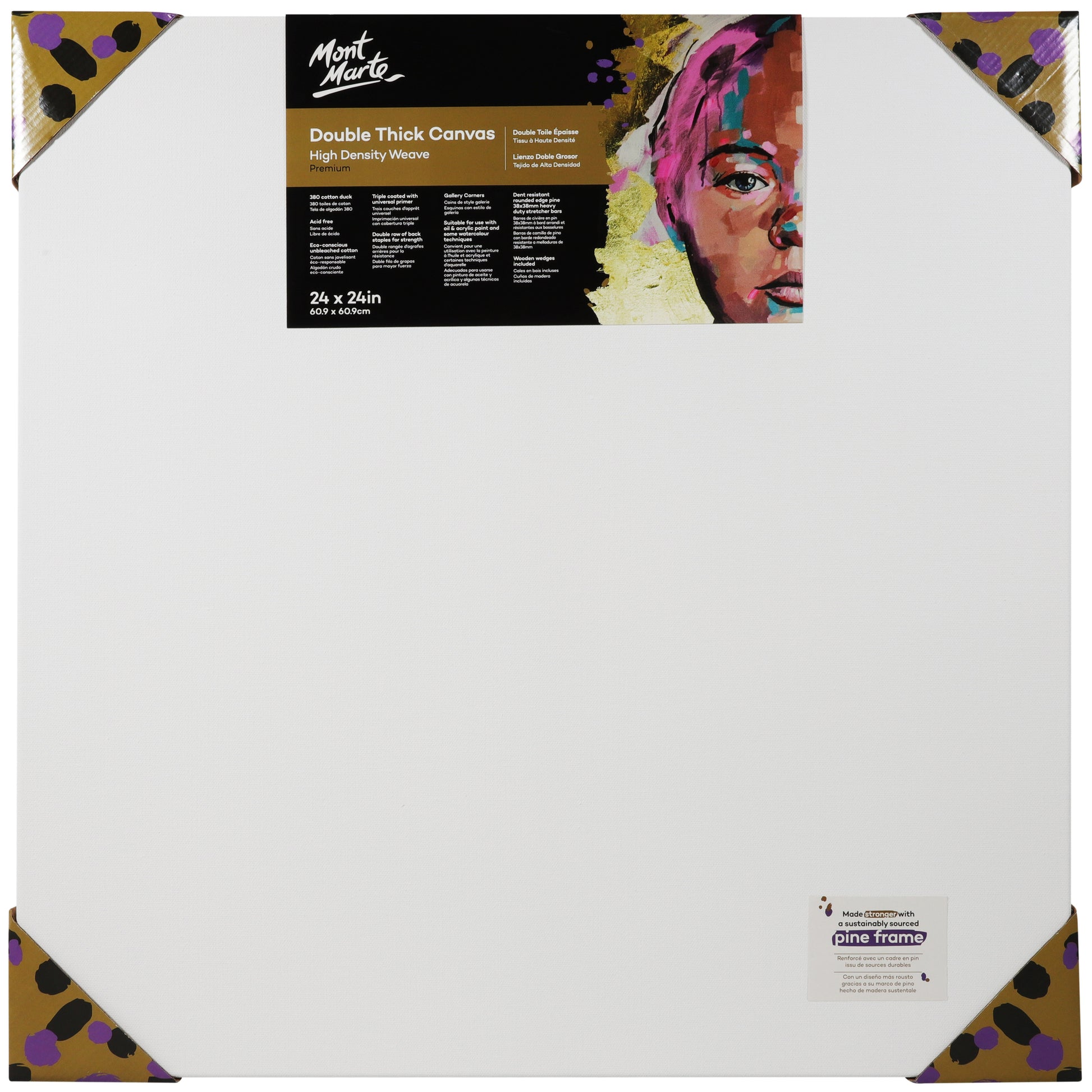 Premium Canvas Pine Frame DT 60.9x60.9cm