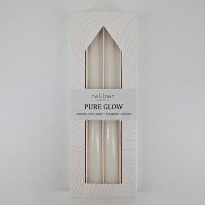 Taper Candle 4pcs 10" - White
