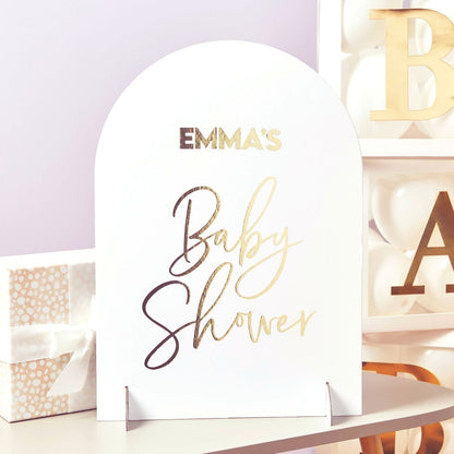 Baby Shower Custom Sign