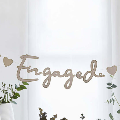 Engagement Engaged Gold Banner