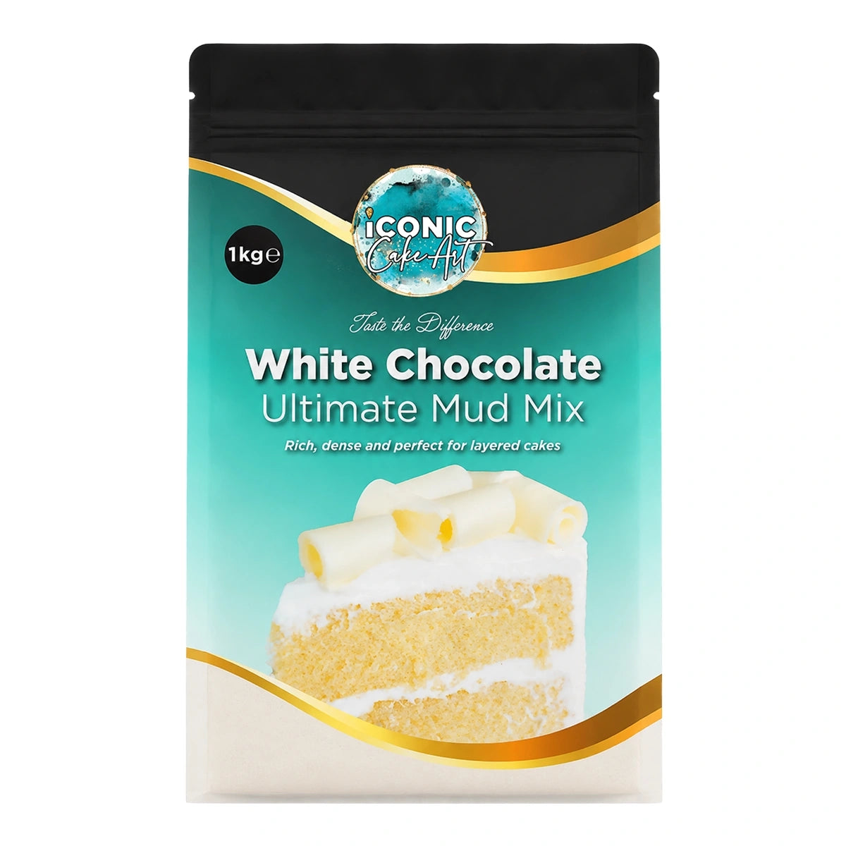 ** White Chocolate Ultimate Mud Cake Mix 1kg - Premium
