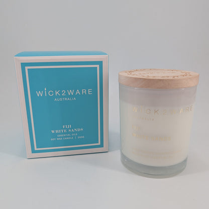 Soy Candle Jar 260g - Fiji White Sands
