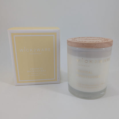 Soy Candle Jar 260g - Tropical Honeysuckle