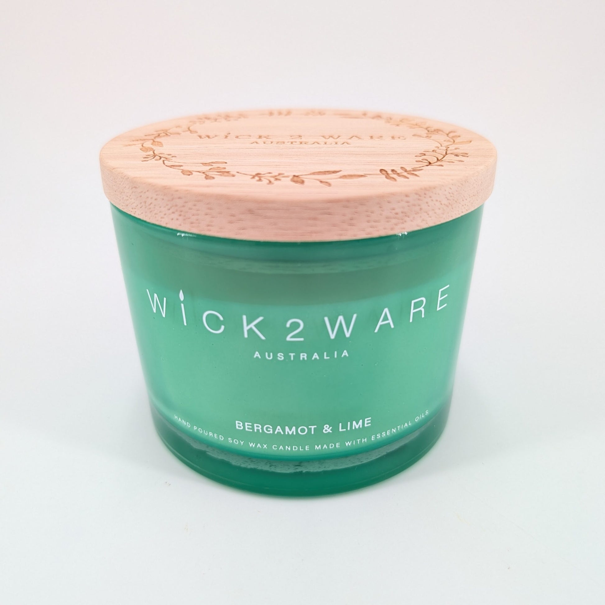Soy Candle Jar 340g - Bergamot & Lime