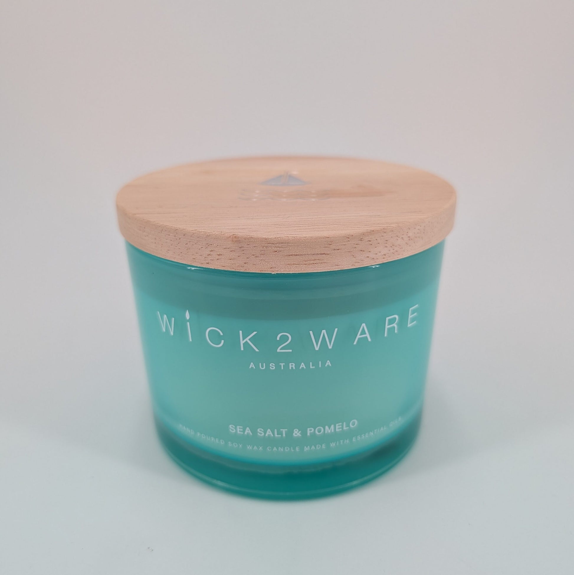 Soy Candle Jar 340g - Sea Salt & Pomelo