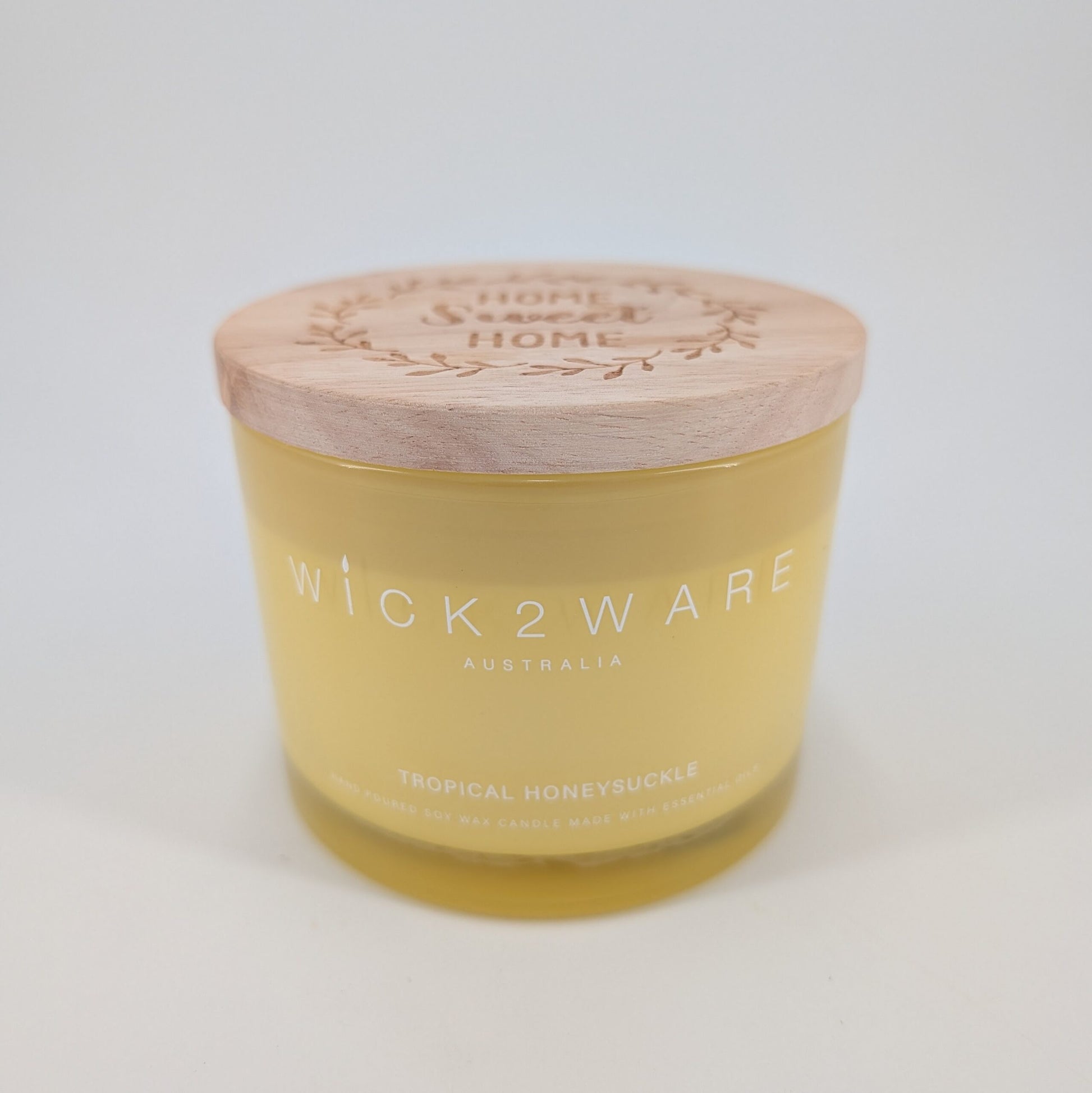 Soy Candle Jar 340g - Tropical HoneySuckle