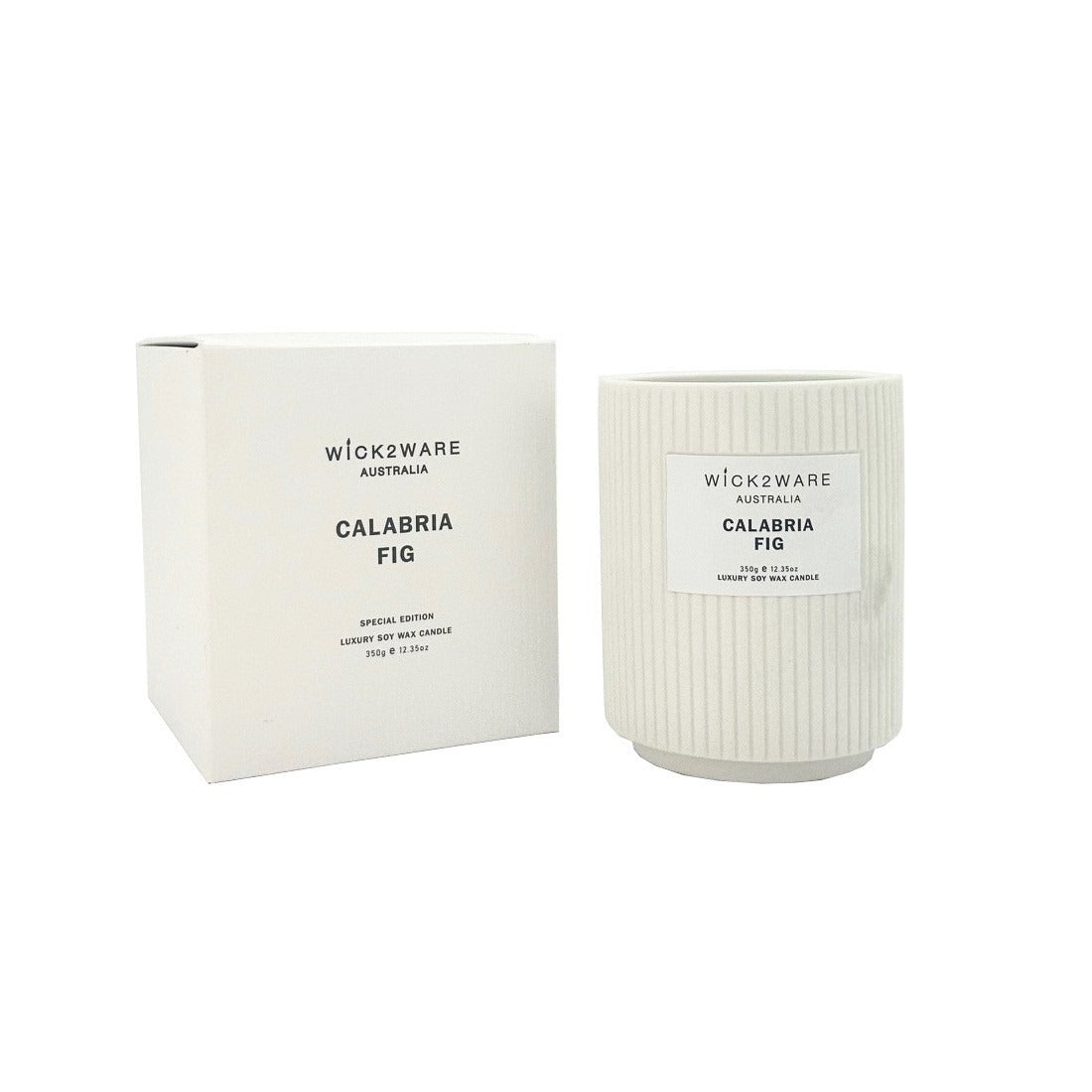 Luxury Soy Wax Candle 350g - Calabria Fig