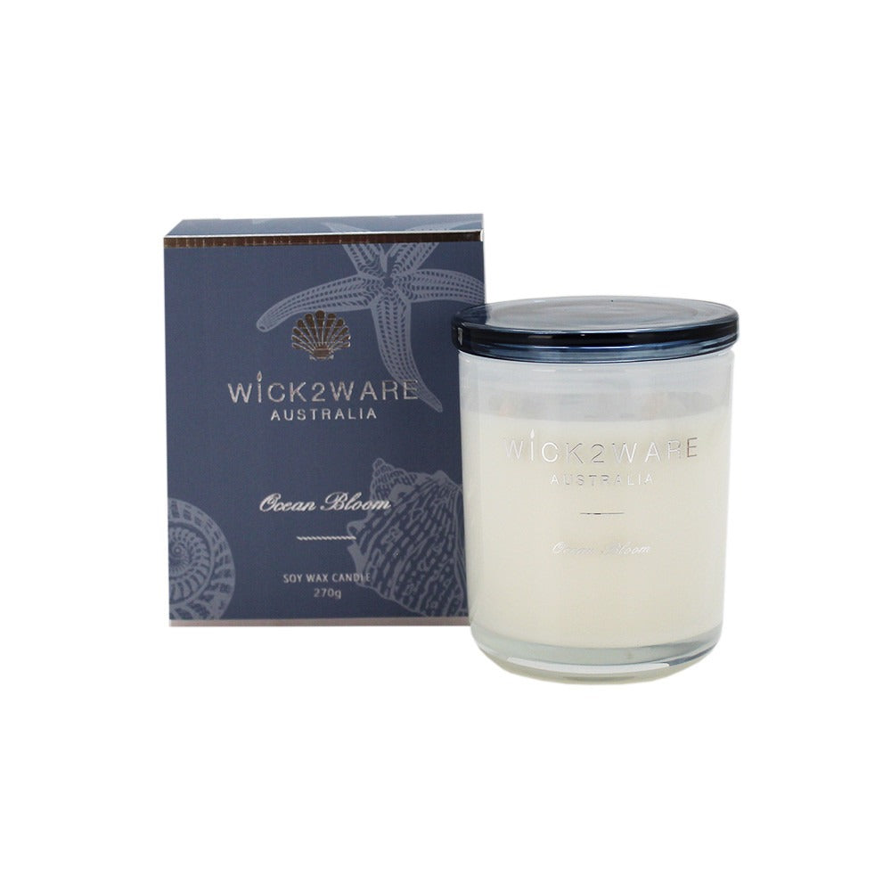 Soy Candle Jar 270g - Ocean Mist