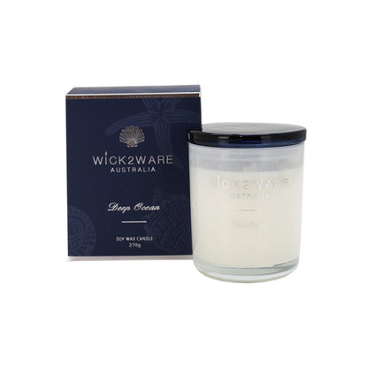 Soy Candle Jar 270g - Deep Ocean