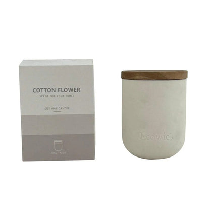 Candle Jar 340g - Cotton Flower