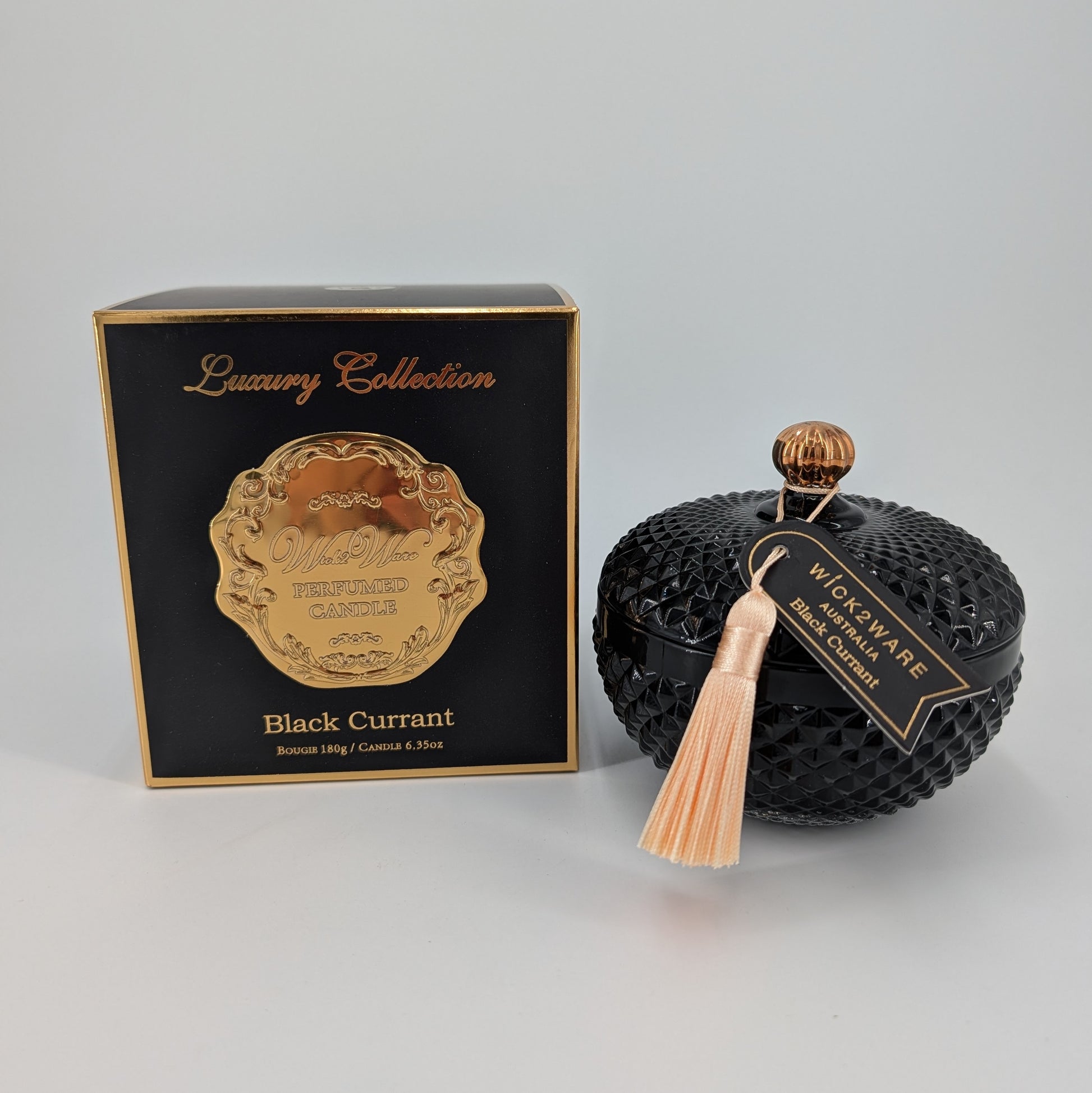 Soy Sphere Candle Jar - Black Currant
