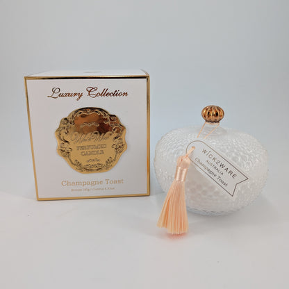 Soy Sphere Candle Jar - Champaign Toast