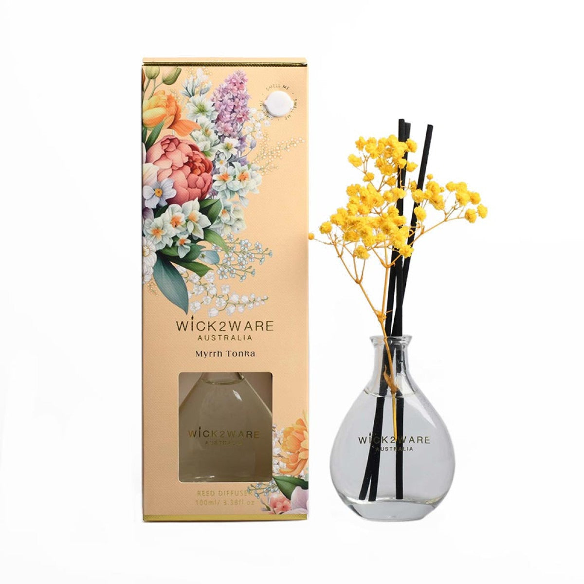 Dried Flower Diffuser 100ml - Myrrh Tonka