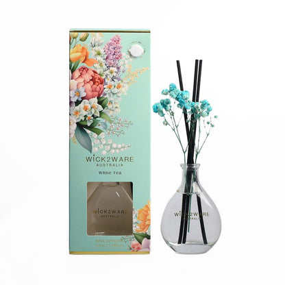 Dried Flower Diffuser 100ml - White Tea