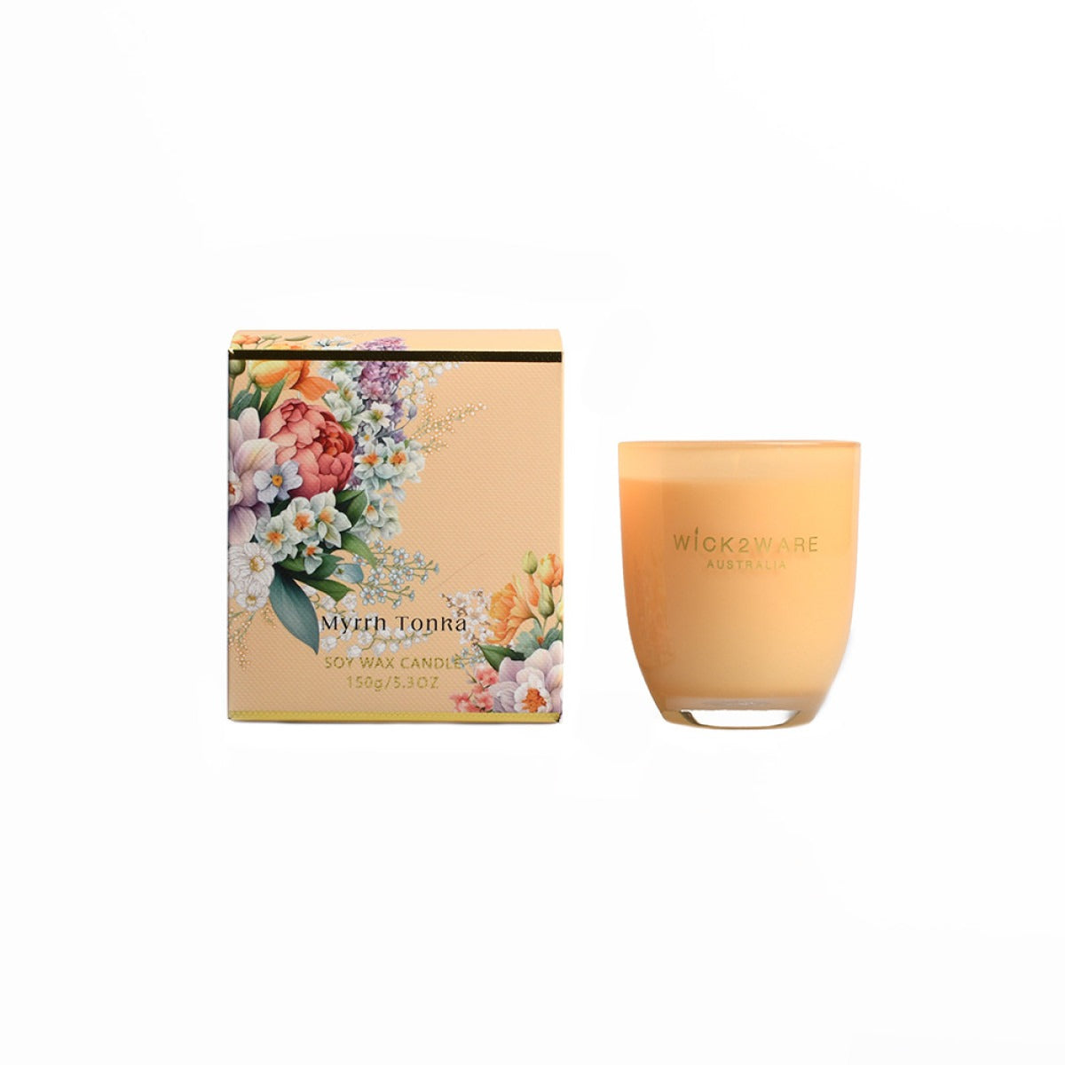 Soy Candle Jar 150g - Myrrh Tonka