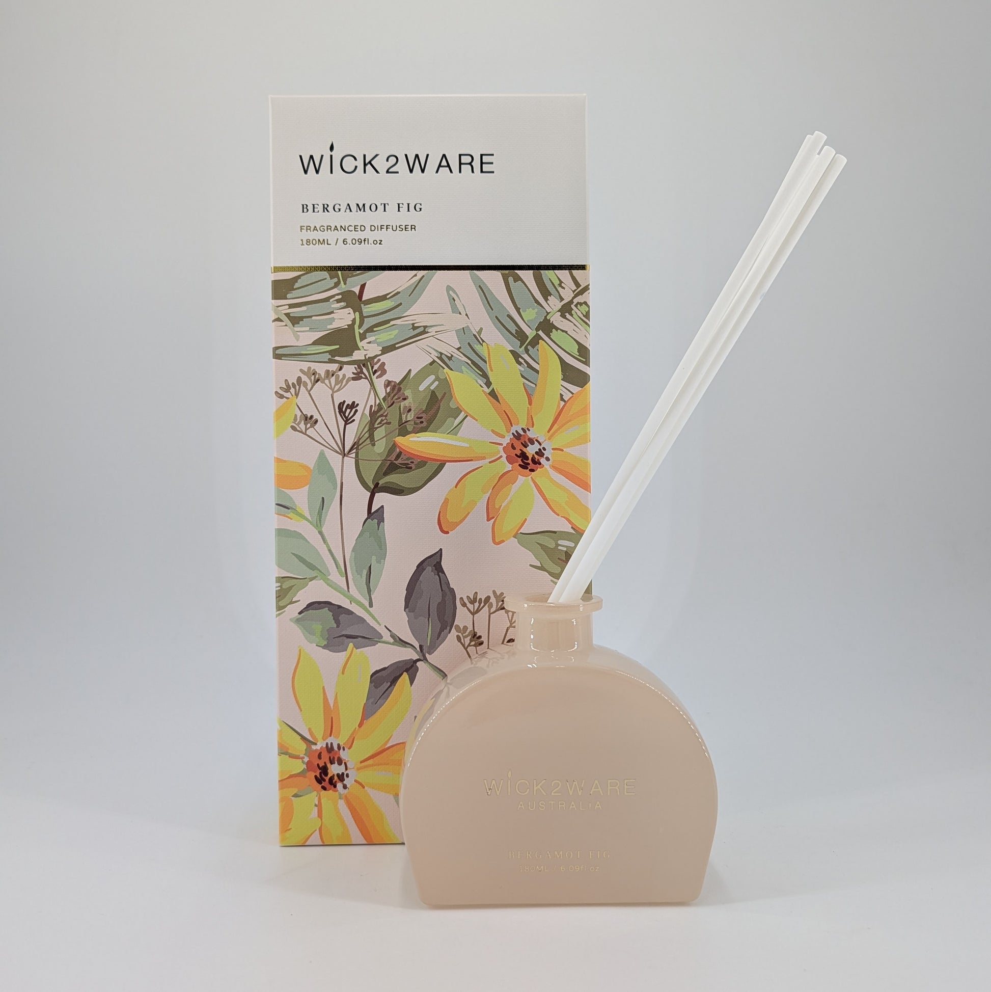 Floral Diffuser 180ml - Bergamot Fig