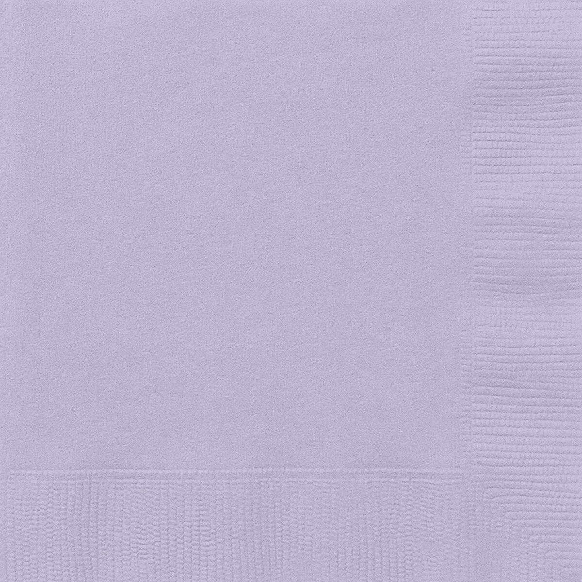 Lavender 20 Cocktail Beverage Napkins
