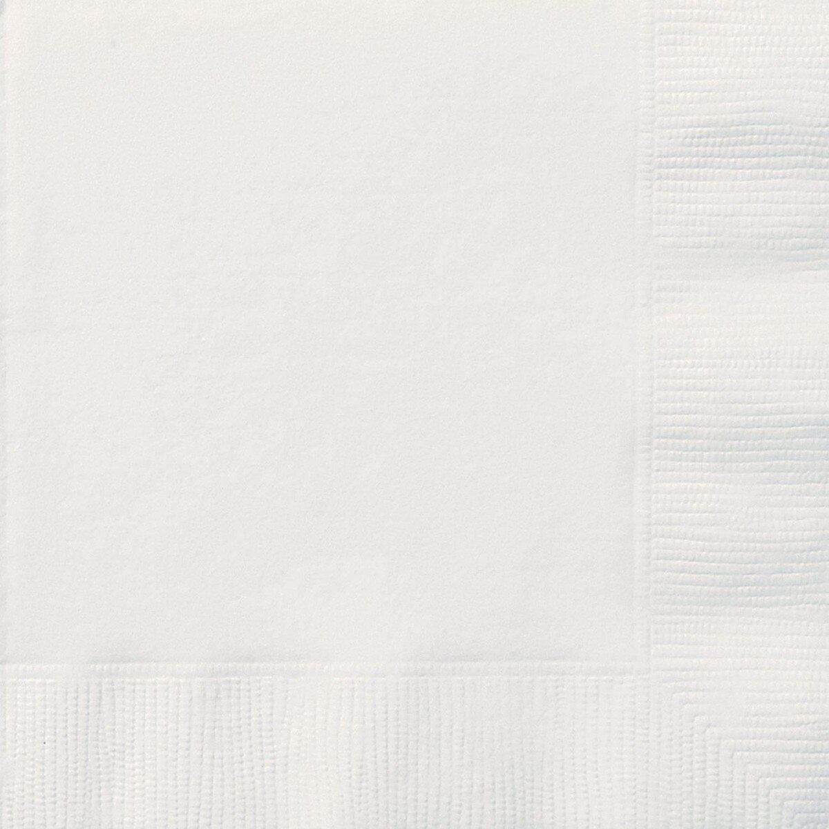 BRIGHT WHITE 20 BEV NAPKINS