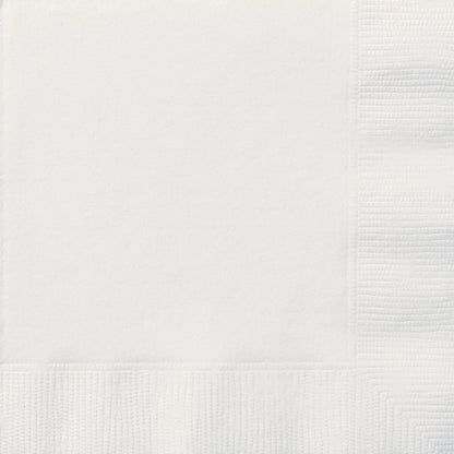 BRIGHT WHITE 20 BEV NAPKINS