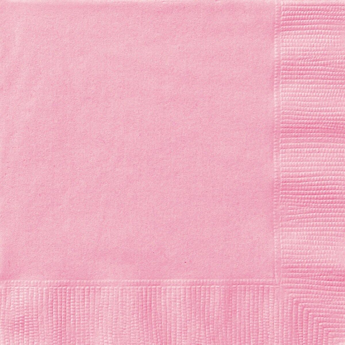 Lovely Pink 20pk Lunch Napkins