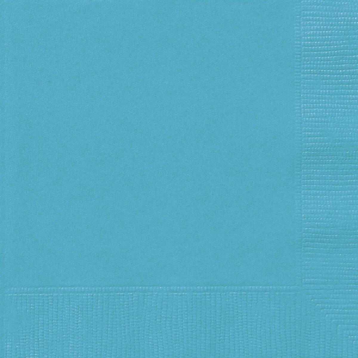Caribbean Teal 20pk Lunch Napkins