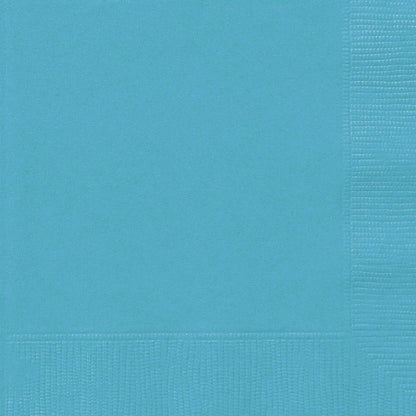 Caribbean Teal 20pk Lunch Napkins