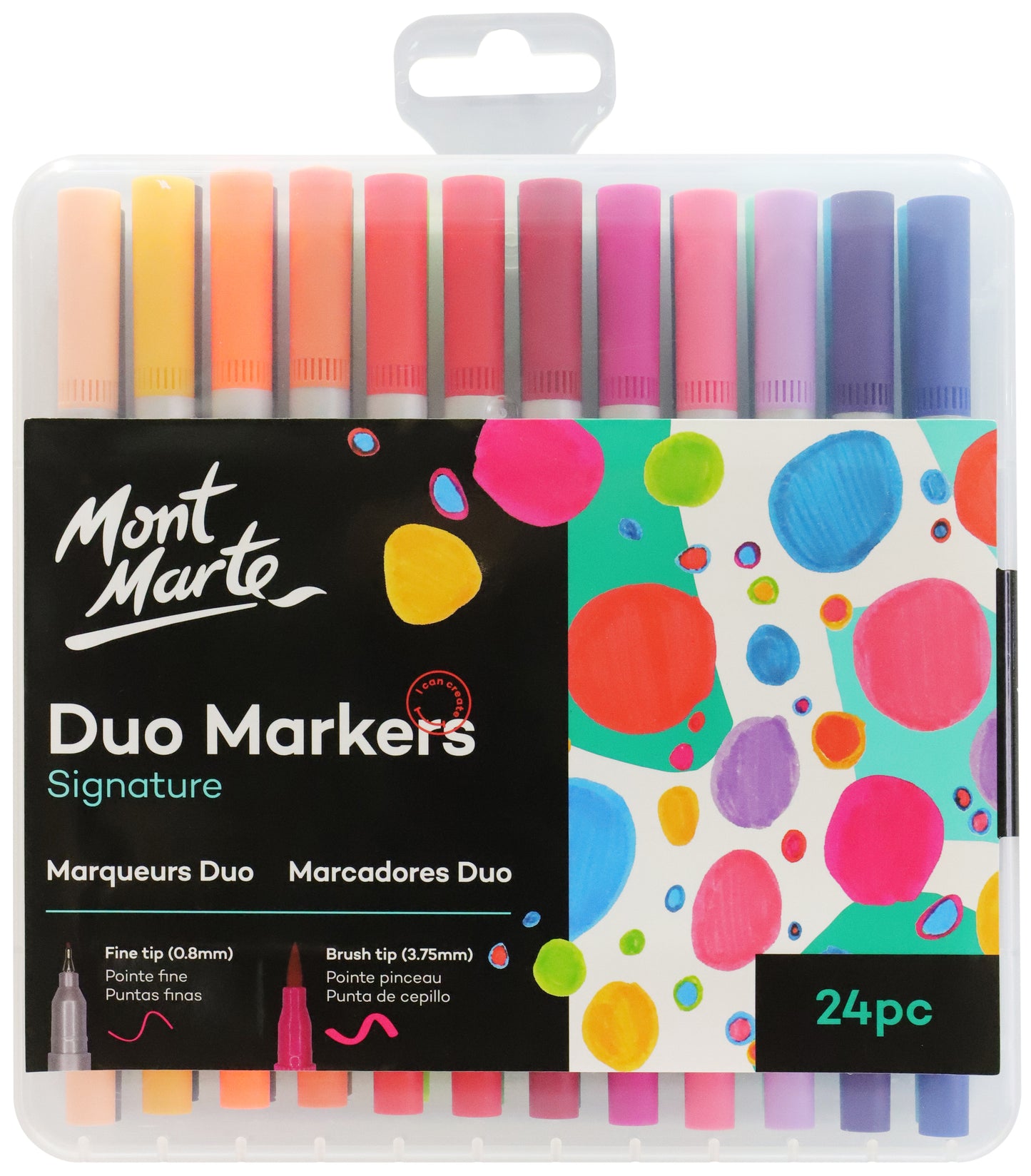 Duo Markers 24pc in Case