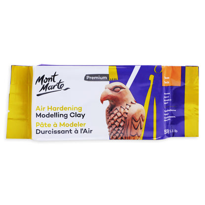 Air Hardening Modelling Clay 500g - Terracotta
