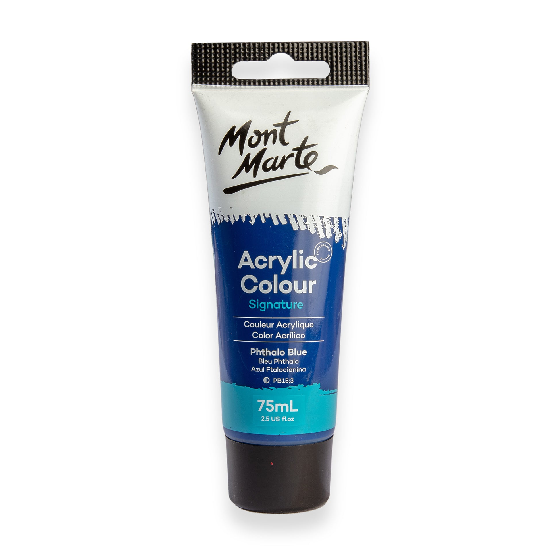 Acrylic Colour Paint 75ml - Phthalo Blue