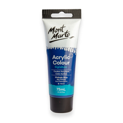 Acrylic Colour Paint 75ml - Phthalo Blue