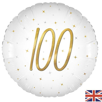 Foil Balloon 100 Elegant Sparkle White 18inch foil balloon 100