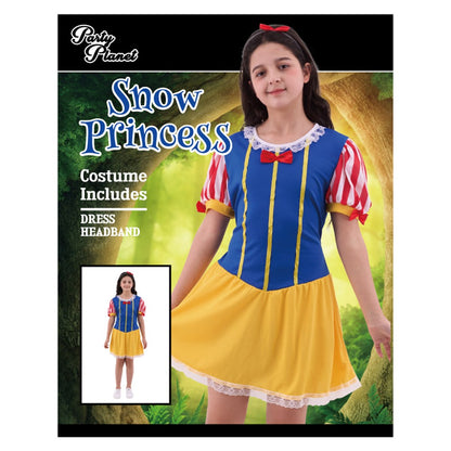 SNOW PRINCESS SIZE XXL 11-12YO, HEIGHT APPROX. 152CM, WAIST APPROX. 64CM