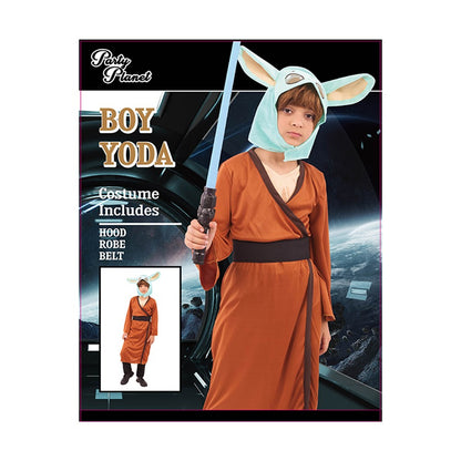 BOY YODA SIZE XL 9-10YO, HEIGHT APPROX. 140CM, WAIST APPROX. 62CM