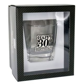 HAPPY 30TH BADGE SCOTCH GIFT B