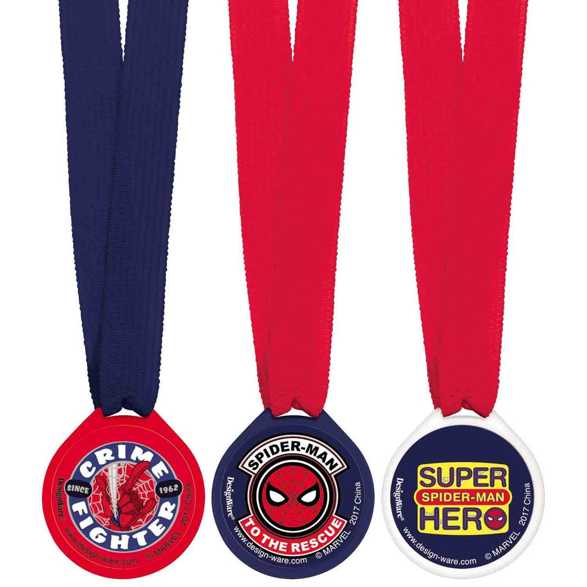 Spider-Man Web Wonder Award Medals