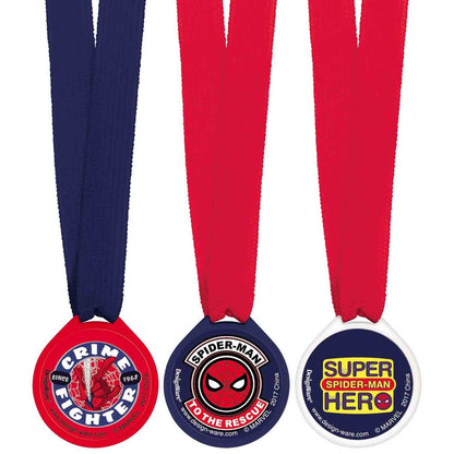 Spider-Man Web Wonder Award Medals