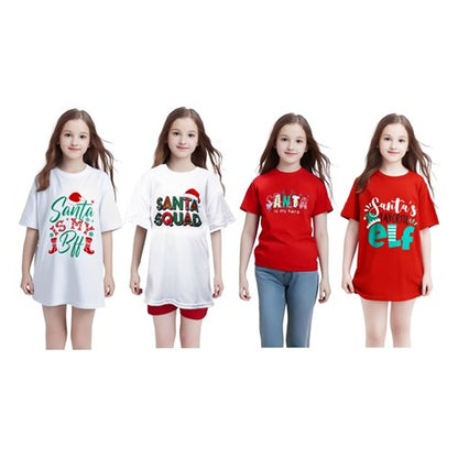 4A KIDS CHRISTMAS TSHIRTS S/M/L