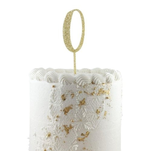CAKE TOPPER GLITTER GOLD #0 image 0