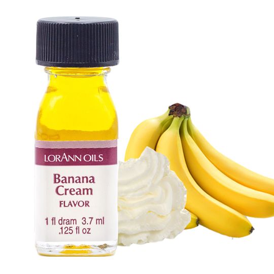 LorAnn Oils Banana Cream Super Strength Flavour 1 Dram 3.7ml - GST FREE image 0