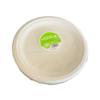 Sugarcane 23cm Plate 30pk image 0