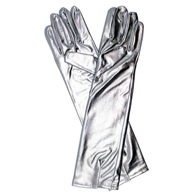 Metallic Glove (Long) (Silver) image 0